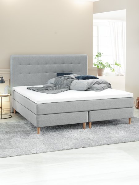 Kontinentalseng 180x200 OSAELVA GC10 grå-27