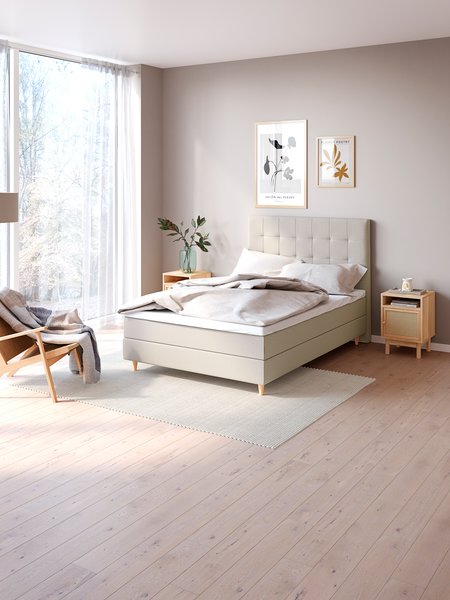 Kontinentalseng 140x200cm NEVLA GC5 sand-91 DREAMZONE