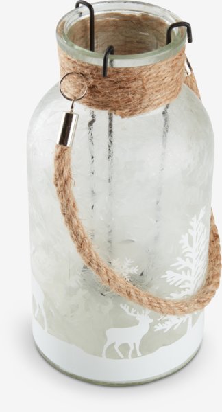 Tuikkulyhty KRYBBE Ø10xK20cm lasi