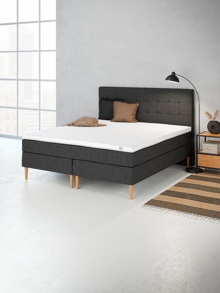 Sengegavl 180x125cm DUNLOPILLO OPO grå-54