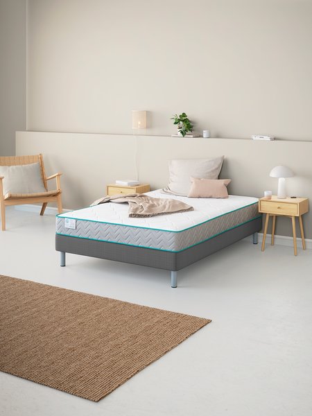 Matelas à ressorts 140x200cm MERINOS S200