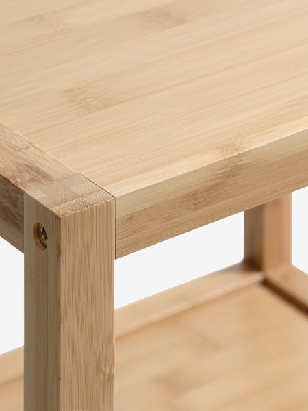 Sohvapöytä OSTED 45x45 1 hylly bambu