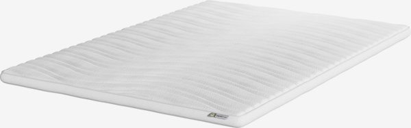 Surmatelas 140x190cm HOPEN blanc DREAMZONE