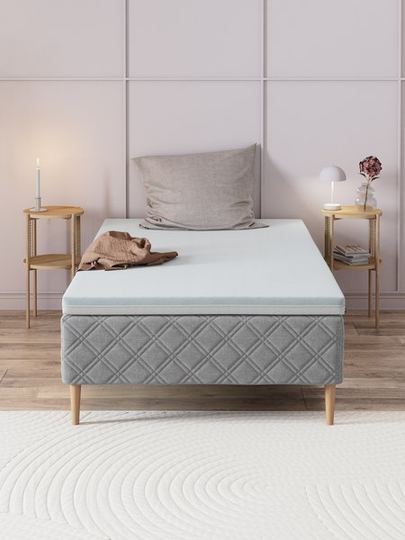 Topmaterac 120x200cm WELLPUR BOKSELVI GT110 biały