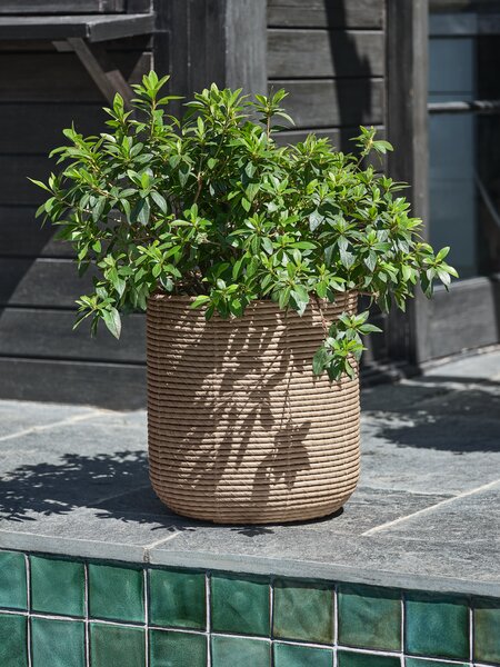 Planter basket GULSANGER D40xH42 natural