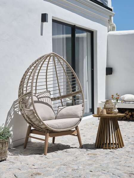 Fauteuil lounge d'extérieur VARMING naturel