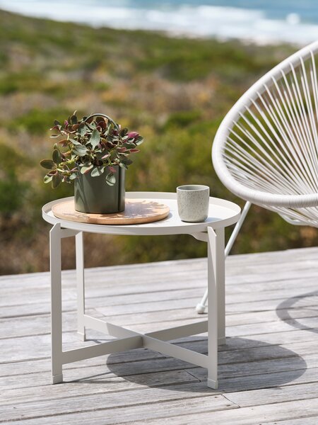 Stolić BORRE Ø50xV40 bež