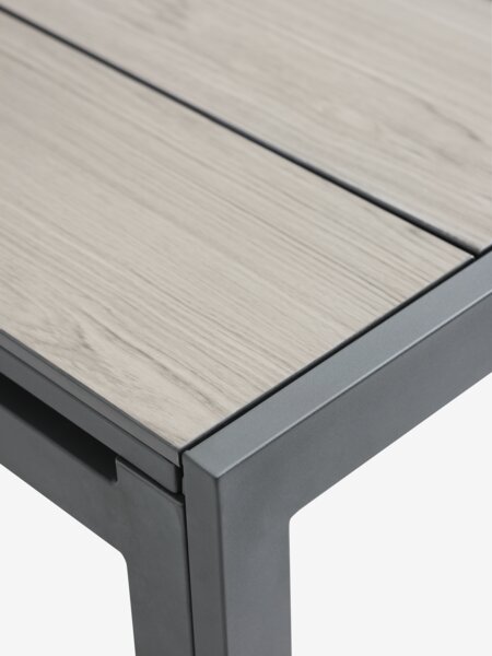 Garden table GEDMOSE W95xL179/268 grey