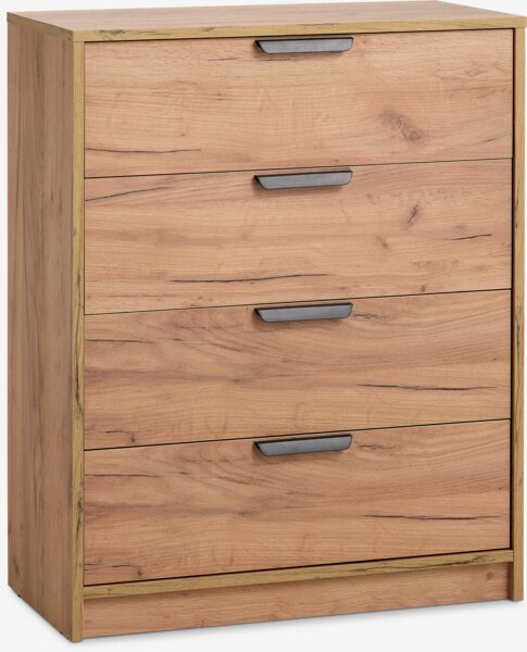 4 drawer chest JENSLEV oak