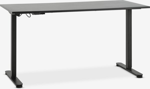 Height adjustable desk SVANEKE 70x140 black