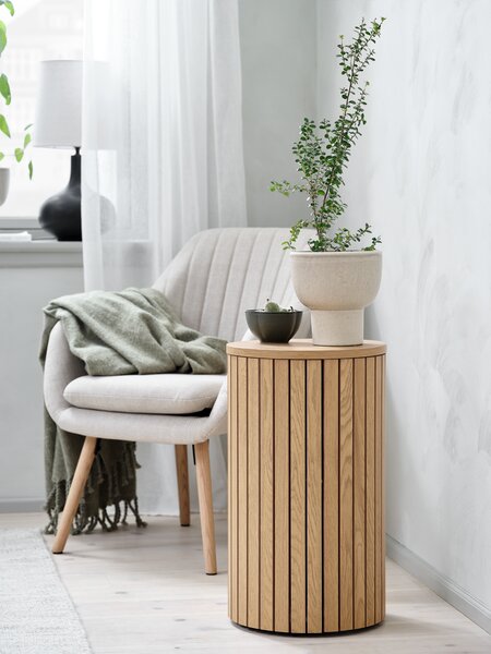Piedistallo per piante SPODSBJERG Ø35 cm color rovere