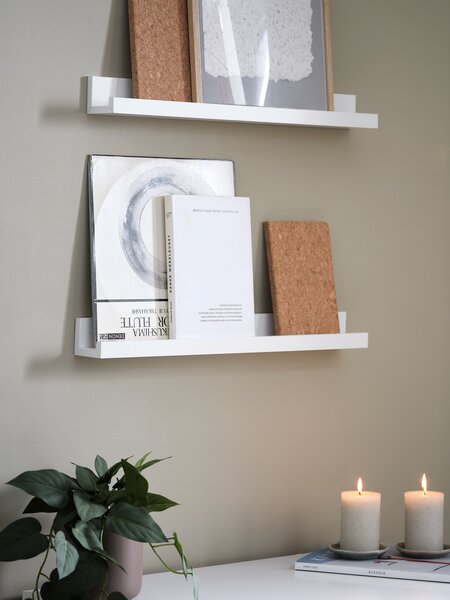 Tauluhylly AVNEDE 60x7 valkoinen