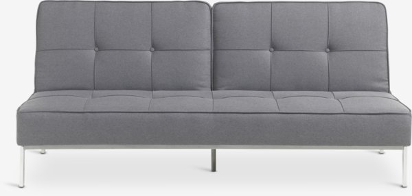 Bäddsoffa OREVAD mörkgrått tyg