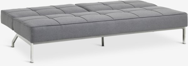 Bäddsoffa OREVAD mörkgrått tyg