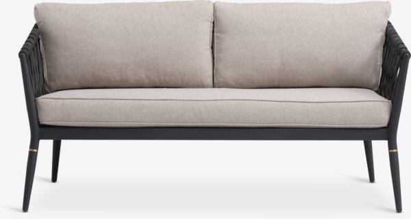 Lounge sofa KOLINDSUND 2 pers. grey