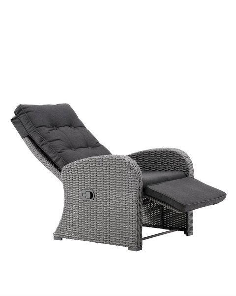 Fauteuil lounge STORD gris