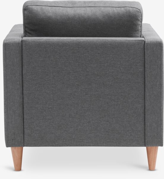 Fauteuil FALSLEV tissu gris