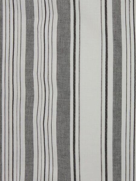 Completo copripiumino IDA Tinto in filo 240x220 bianco/nero