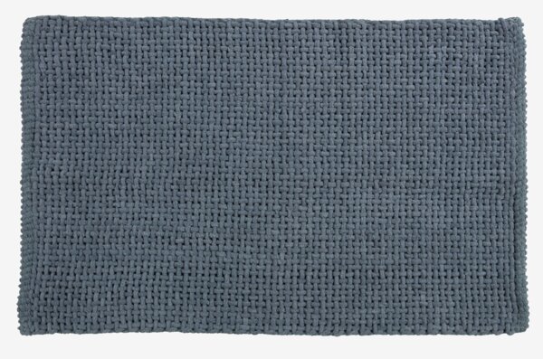 Tapis de bain NOLVIK 70x120 bleu KRONBORG