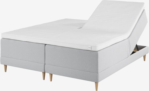 Elevationsseng 180x210cm DUNLOPILLO OSA E300 grå-32