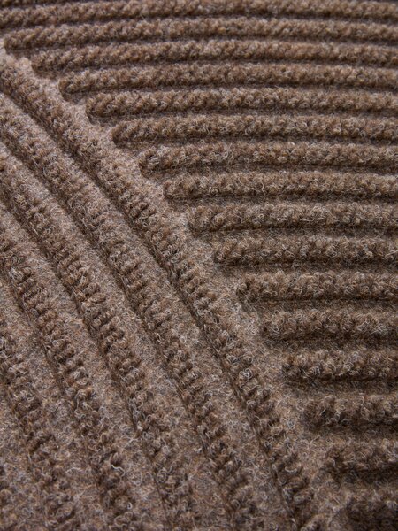 Deurmat VITSIPPA 50x80x0,7 bruin/beige