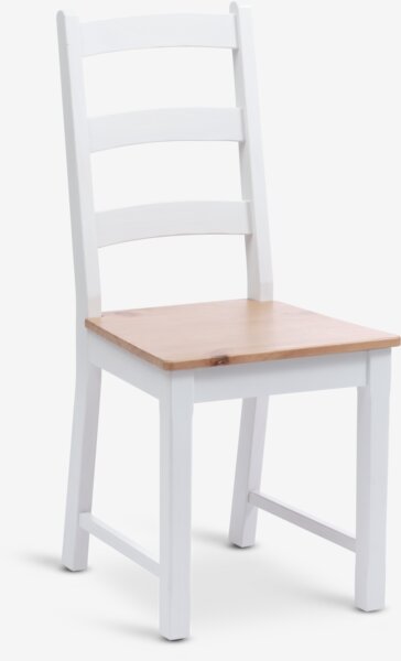 Dining chair VISLINGE natural/white