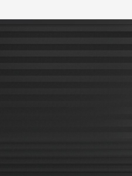 Plisségardin SLOTSHOLMEN 120x130cm svart