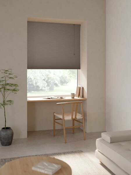 Plisségardin mørklægning LOSNA 140x160cm sand