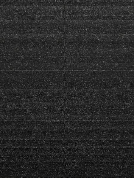 Plisségardin ENDELAVE 90x210cm svart trådløs