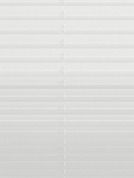 Plisségardin ENDELAVE 90x210 cm hvid trådløs