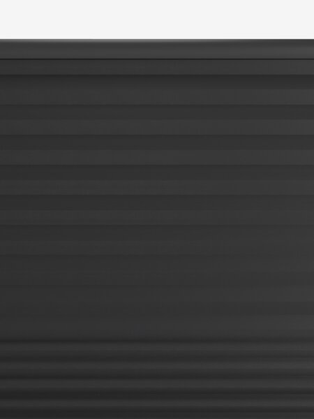 Plisségardin mørklægning ALS 130x160cm sort trådløst