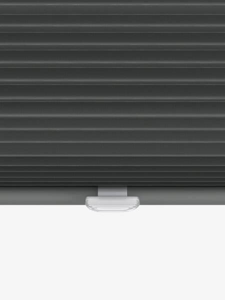 Plisségardin mörkläggande ALS 130x160cm grå trådlös