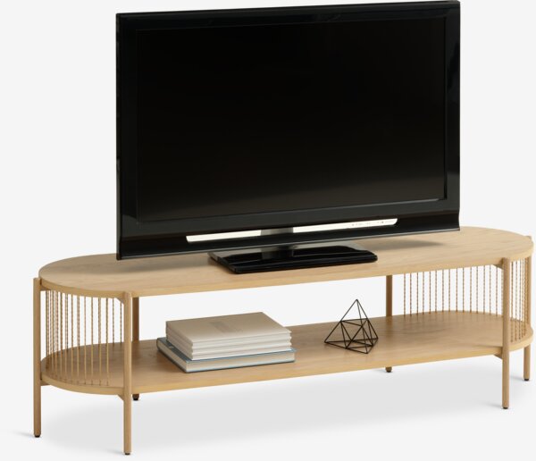 TV bench EGELEV oak