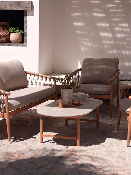 Lounge-Set DRUMMEHOLM 5Pers. natur