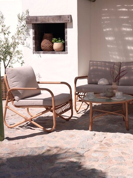 Lounge-Set FJAND 4Pers. natur bambus