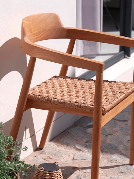Chaise de jardin TOREKOV teck