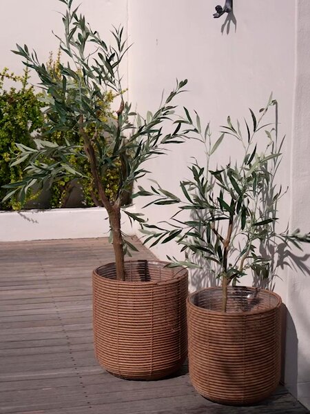 Panier pour plantes GULSANGER Ø40xH42 naturel