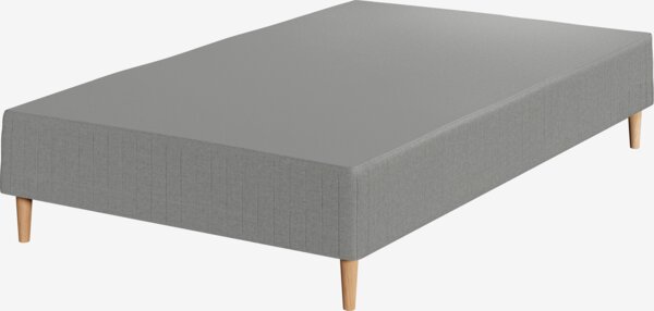 Resårbotten 120x200cm FJELNA grå-23 medium