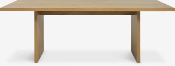 Стіл обідній MUNKEBY 100x220см теплий дуб