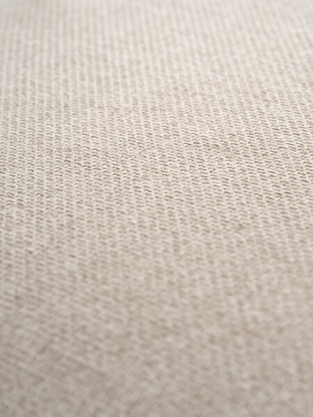 KLIPLEV Ø120 bord travertin + 4 EJSING stol beige/natur eik