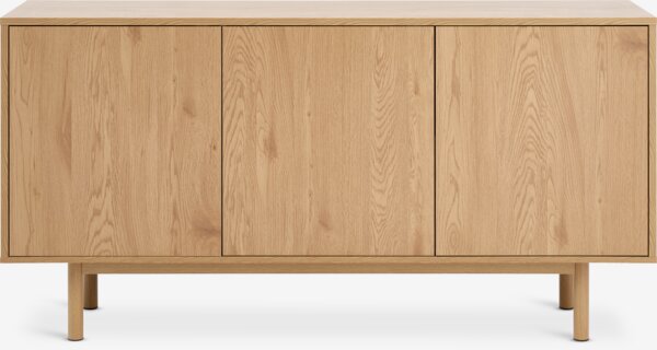 Sideboard ALSTED 3 Türen Eiche naturnfarbe
