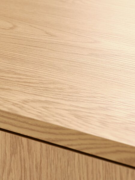 Sideboard ALSTED 3 Türen Eiche naturnfarbe