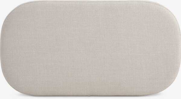 Sengegavl GREJS 90x48 beige stof