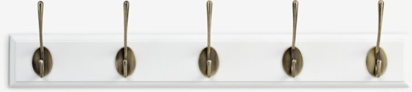 Kapstok MALLING 5 haken wit