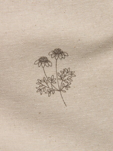 Tablecloth ENGFIOL D160 beige/grey