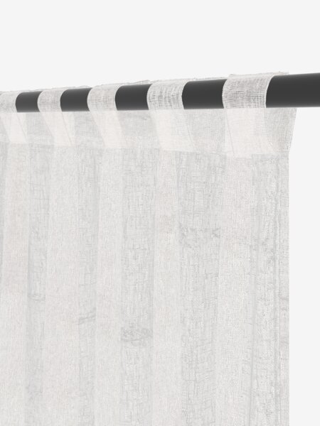 Verho UNNEN 1x140x300 pellavajäljitelmä valkoinen