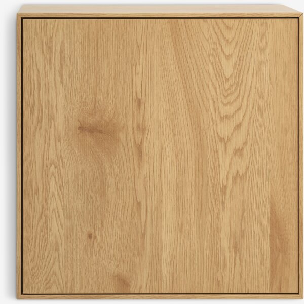 Cabinet GEDSER 1 door 4 compartments warm oak colour