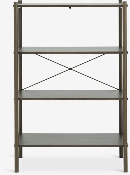 Scaffale LINDVED 4 ripiani color rovere scuro