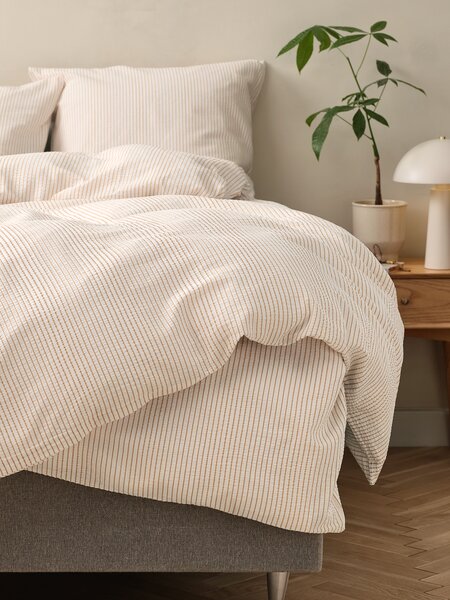Completo copripiumíno Raso STINNE 240x220 bianco/caffellatte