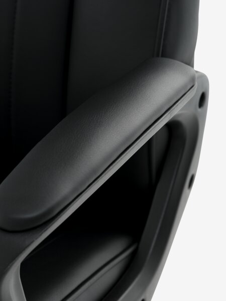 Sedia da gaming FJELSTED similpelle nera/grigio
